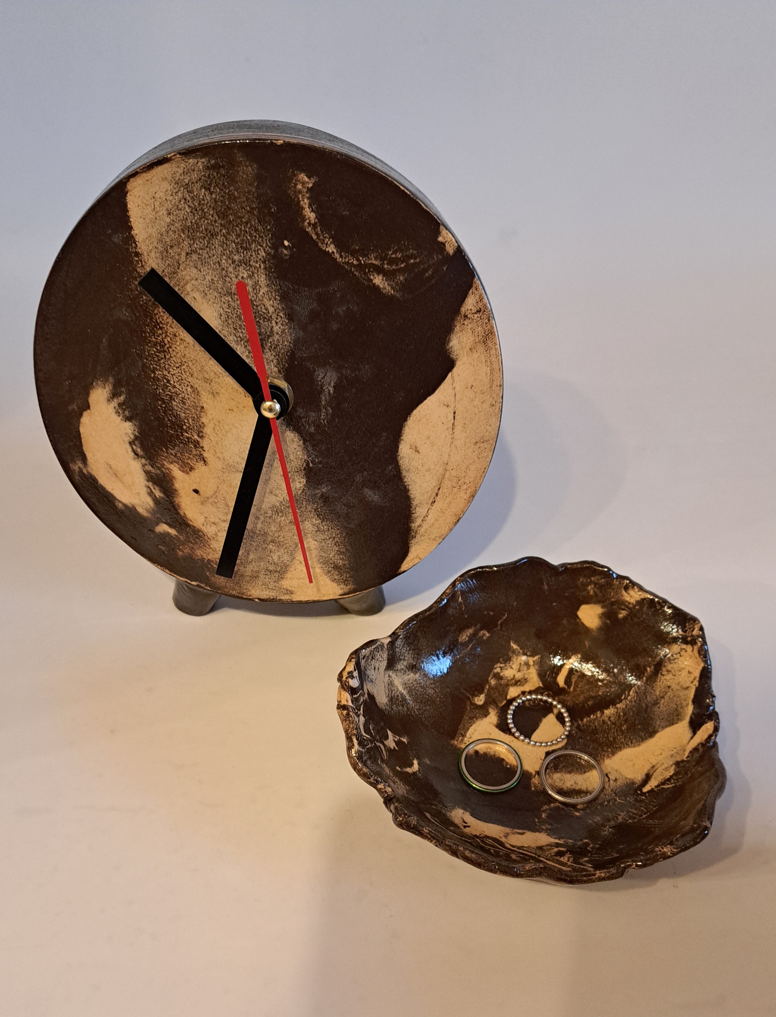 hodiny stolové mramorové 3