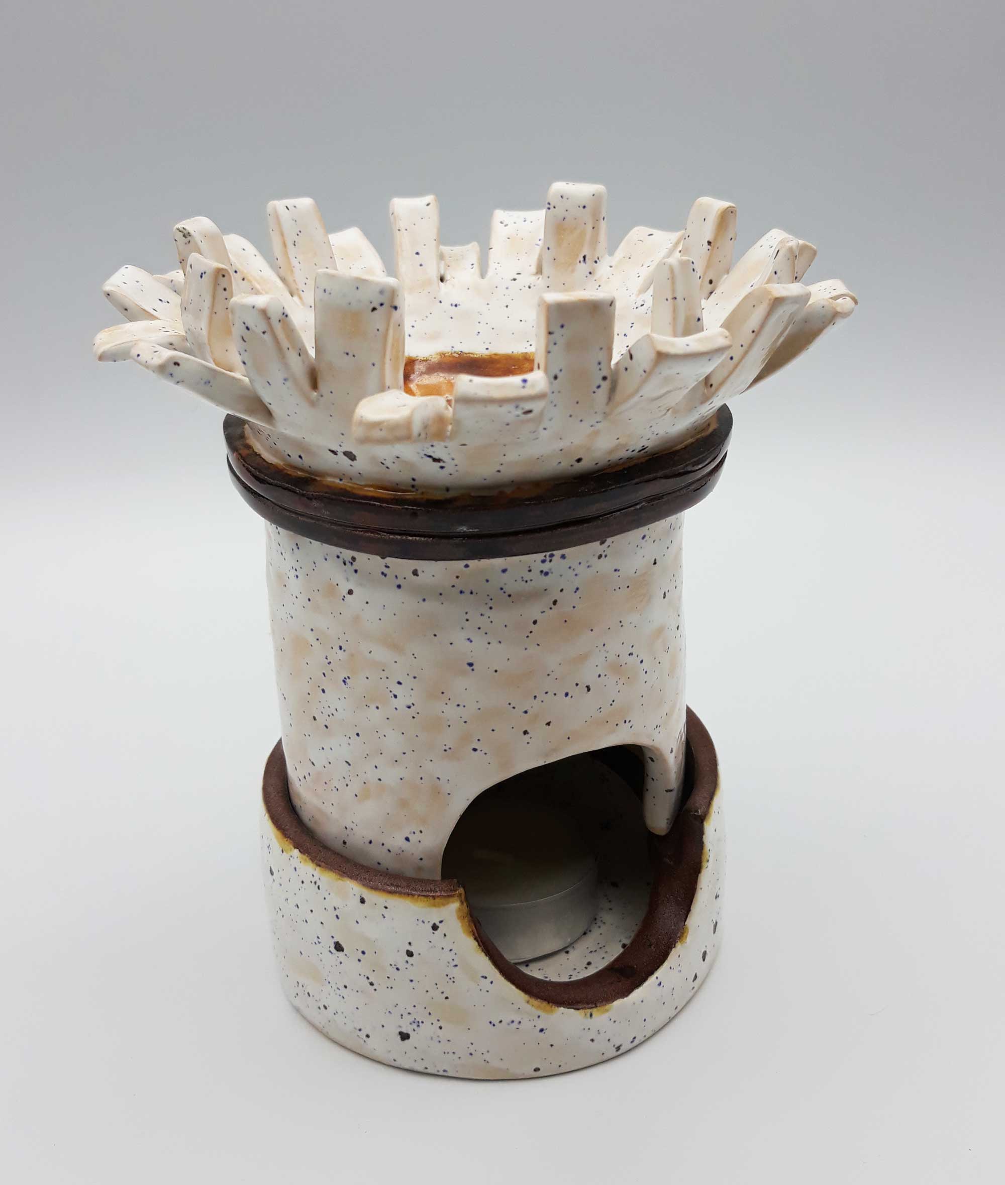 aroma lampa biela "strapatá" 2