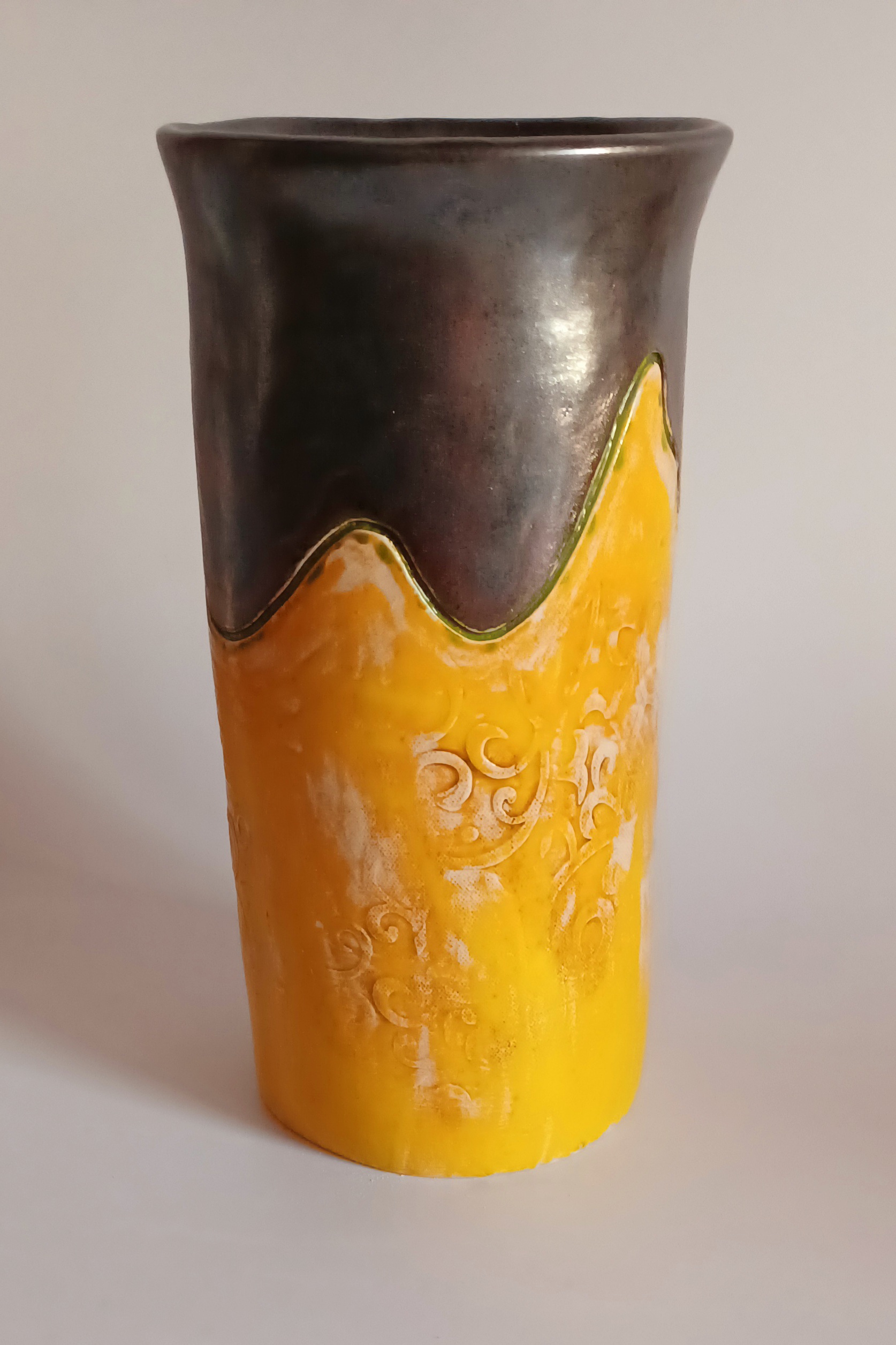 Váza antická žltá 2